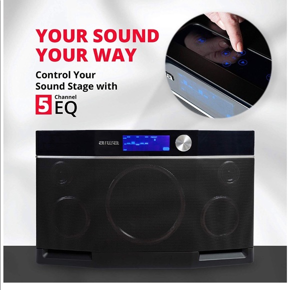 aiwa exos-9 portable speaker - Picture 3 of 5